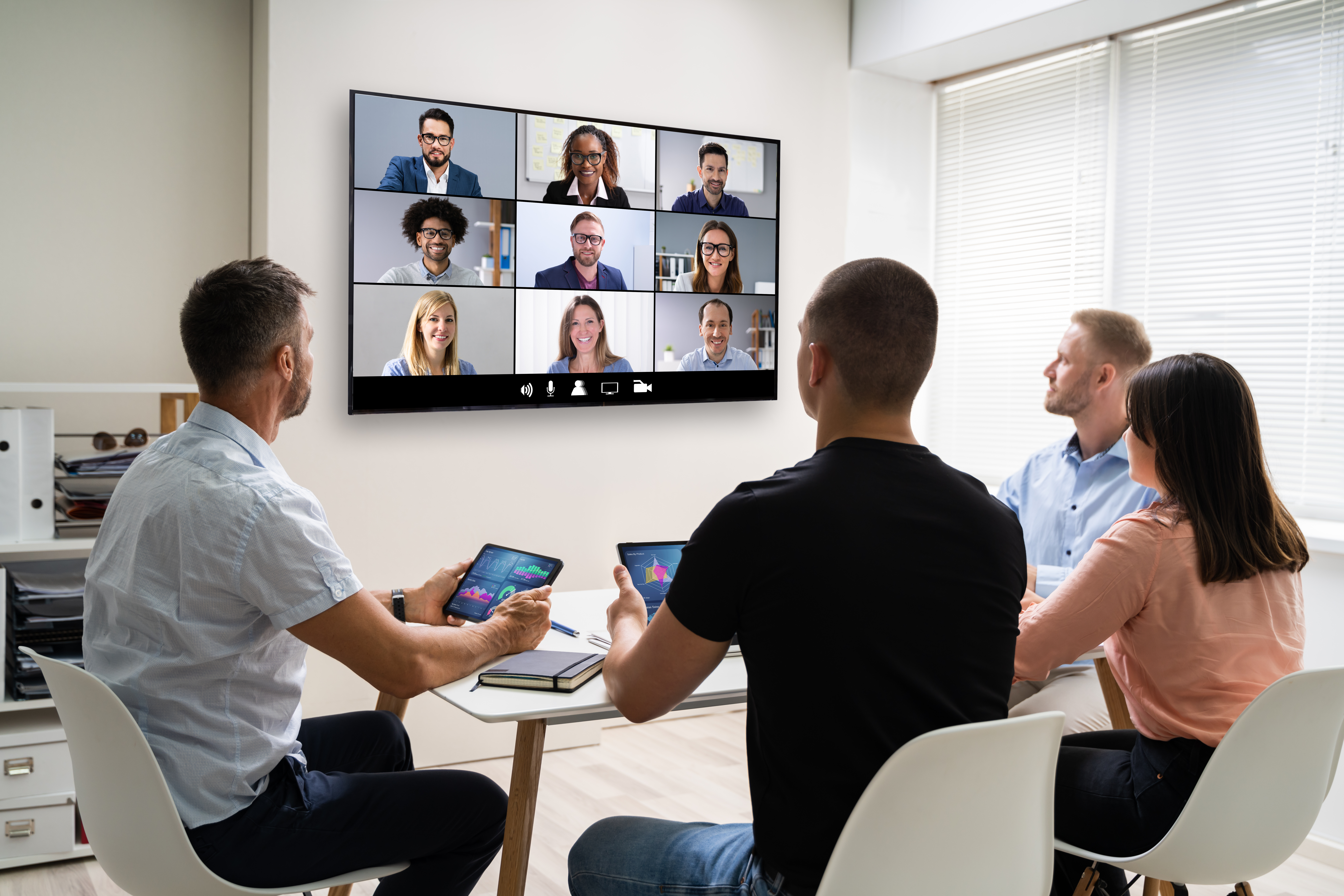 Online Video Conference Training Business Meeting